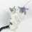 Saugnapf-Design, fester Katzen-Teaser Grey 4