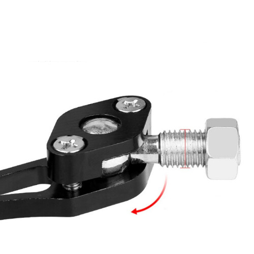Bicycle mirror rearview mirror 360 rotation adjustable 22.2 mm 2