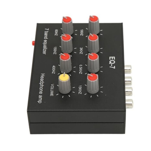 ETO - 7-band sound equalizer Input Output Treble Bass adjustment 2