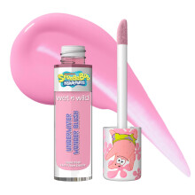 wet n wild SpongeBob Underwater Wonder Liquid Blush, Buildable Shimmery Gel Formula with Seamless Blend & Matte Finish - Rock Star