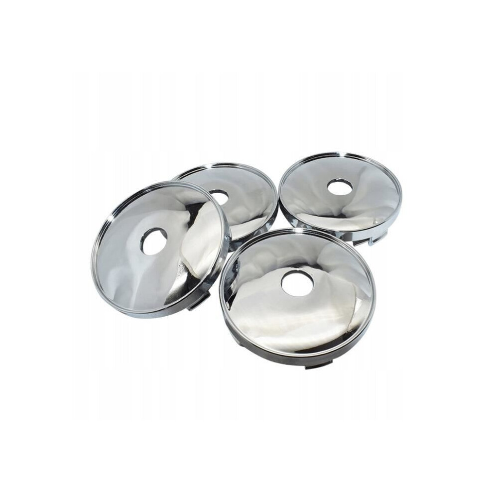 Juxinchang - 4Od60mm Mercedes Benz Chrome Retrofit Wheel Hubcaps Modified Rim Full Logo Black 6083684952265