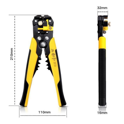 TEMPSA - Self-adjusting wire stripper - Cable diameters from 0.2 to 6 mm² 1