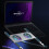Laptop Cooling Stand, Adjustable Angle, Foldable for 14-17.3" Laptops - Silver 4