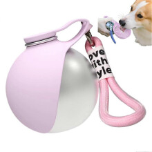 Portable Dog Water Bottle, Foldable Dog Water Bottle Leak Proof Dispenser