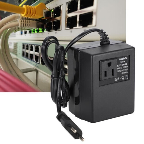 Wechselstromtransformator 220 V auf 110 V, EU-Stecker, 300 W -RAI 1