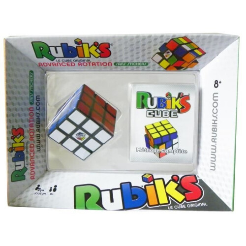 Rubik's Cube 3x3 Advanced Rotation - RUBIK'S - New generation without stickers - Solving method included 1