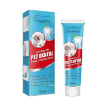 60g Pet Toothpaste Cat Dog Fresh Breath Toothpaste Deodorant Tartar Plaque