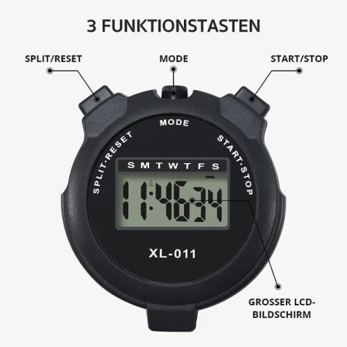 Electronic Stopwatch - Unspecified - Multifunction - Waterproof - For Children - Multisport 2