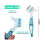 Pcs Denture Brushes, Double-Sided Denture Cleaning Brushes, Double-Angled Brush Heads 2