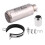 Universal motorcycle exhaust tip, silver exhaust tip - DBA 2
