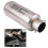Universal motorcycle exhaust tip, silver exhaust tip - DBA 3
