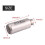 Universal motorcycle exhaust tip, silver exhaust tip - DBA 4