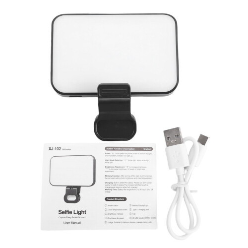 Telefon-Aufhelllicht 2000mAh 60LED 3000-6500K 360 1