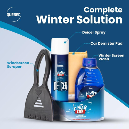 Quebec Winter Car Care Gift Pack Set 1