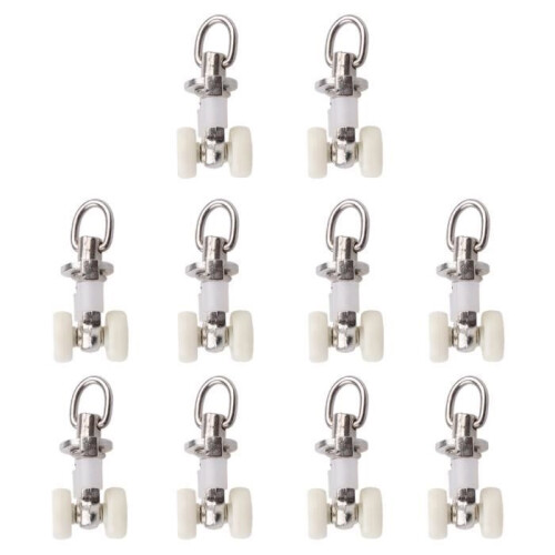 Curtain Track Rollers for Sheer Curtains - Brand - Model - Grey - Synthetic - Plain 1