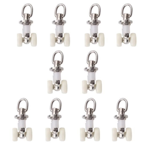 Curtain Track Rollers for Sheer Curtains - Brand - Model - Grey - Synthetic - Plain 2