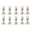 Curtain Track Rollers for Sheer Curtains - Brand - Model - Grey - Synthetic - Plain 4