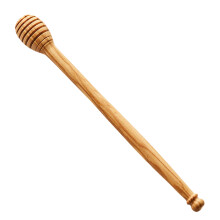 Wood Honeys Dipper Stirrer For Kitchen And Coffee Bar 20cm-20