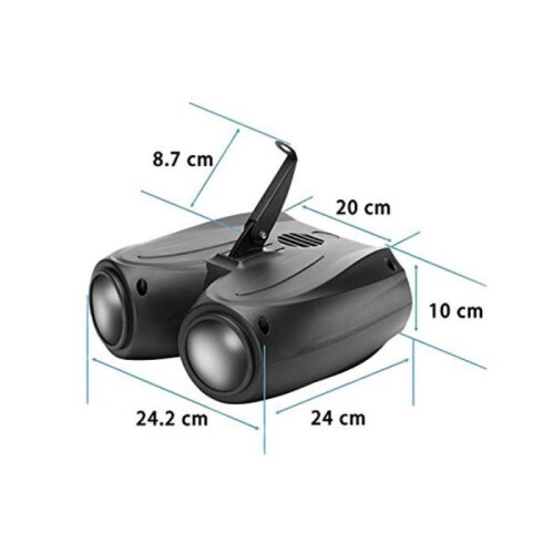 Stage Light, Party Lighting Effects - LED Disco DJ Lighting Spotlight with Sound Control, 128 LEDs 2