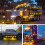 Rectangular side marker lights, clearance indicator, 1224V, sealed lamp, surface mount, 6 pieces, amber 5