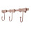 Iron Wall Mounted Hook With Bowknot Designs For Home-Pink 1
