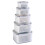 Multipurpose Refrigerator Boxes Featuring Drain Basket Ideal For 1