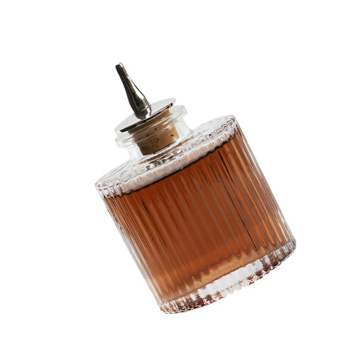 Decorative 90ml Glass Absinthe Container Feature-Oval bottle