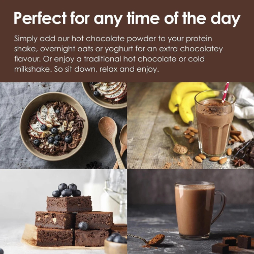 Options Belgian Instant Hot Chocolate Drink Powder - 1kg 1