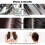 Massagebürste für Kopfhautmassage Black 5