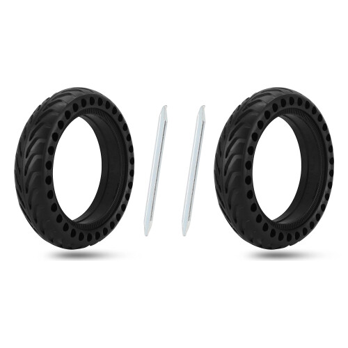 Punkteringssäkra Däck till Xiaomi Elscooter, 2-pack 1