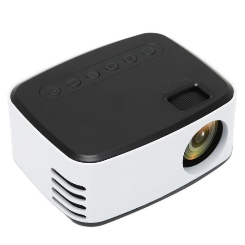 Mini-projector - TBEST - HD 1080P - Draagbaar - Draadloze projectie - Ingebouwde luidsprekers 1