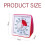 Visual timer, time management tool for home and school (red) 4