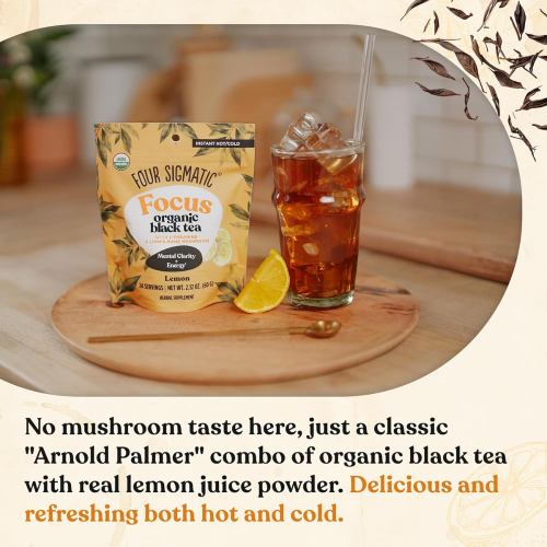 Four Sigmatic Organic Black Tea, Lemon - 60g 2