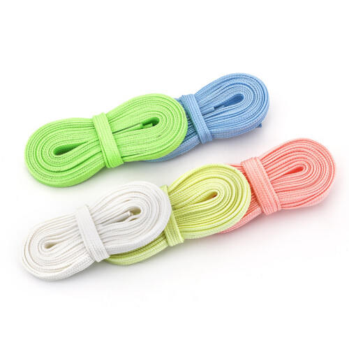 Luminous Shoelaces 1 Pair Green 2