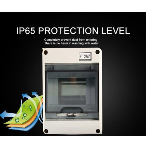 IP65 Waterproof Outdoor Electrical Enclosure, 5 Modules, Control Cabinet, Modular Junction Box (5 Way) 2