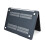 Laptop case with keyboard cover/USB dust plug Black 2