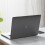 Laptop case with keyboard cover/USB dust plug Black 4