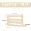 Refrigerator Egg Dispenser, Fridge Egg Storage, Automatic Rolling 4-Tier Egg Box, Refrigerator 4