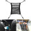 Car Mesh Bag - Not Specified - 3 Layers - Elastic Nylon - Easy Installation - Black 2