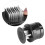Meat tenderizer - TMISHION - 56 needles - Stainless steel - Black - Secure 4