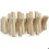 Handmade solid wood wall-mounted coat rack with 5 modern and unique hooks for multiple colors. Large 2