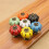 Drawer knobs - ZVD - 10 pieces - Ceramic - Yellow - Vintage and practical 2