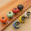 Drawer knobs - ZVD - 10 pieces - Ceramic - Yellow - Vintage and practical 3