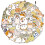 Hamster-Aufkleber, 50er-Pack MultiColor 2