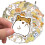 Hamster-Aufkleber, 50er-Pack MultiColor 3