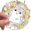 Hamster-Aufkleber, 50er-Pack MultiColor 4