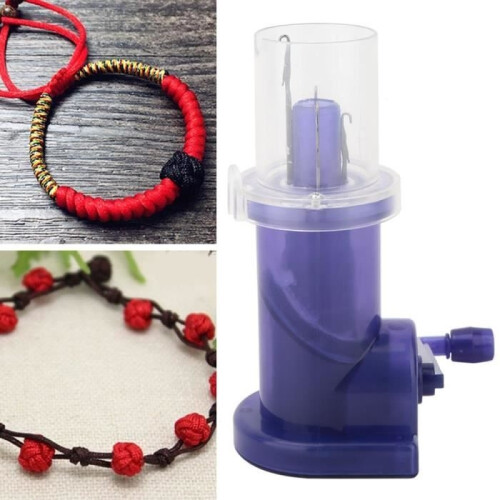 Eiffel Knitting Machine, Weaver's Knitter, Blue Bobbin Knitting Machine Sewing Tool 2