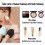 Finger Puff Makeup Svampar 5-pack Black 5