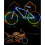 Reflekterende stripe for bil Red 3