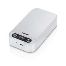 UV-Sterilisator 2W, Weiß, tötet 99% der Bakterien ab, 5-Minuten-Timer